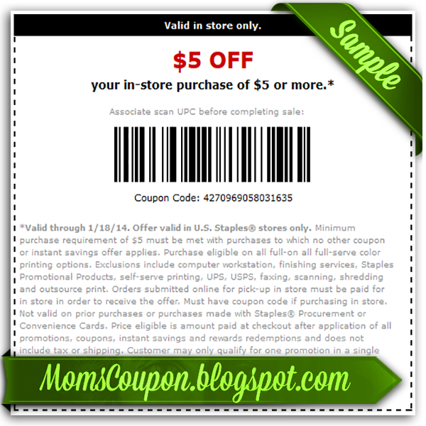 Get More Save More With Free Printable Staples Coupons 