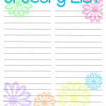 Grocery List Free Printable Typically Simple