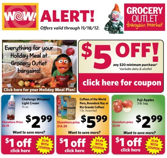 Grocery Outlet Coupons 5 Off 20 Purchase Thrifty NW Mom