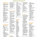 Grocery Shopping List 10 Free PDF PSD Documents