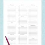 Grocery Shopping List 31 Days Of Free Printables To Get