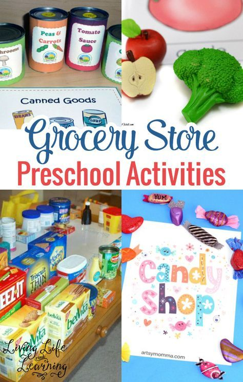 Grocery Store Preschool Activities Preschool Food 