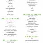 Healthy Grocery List Healthy Grocery List Zero Calorie