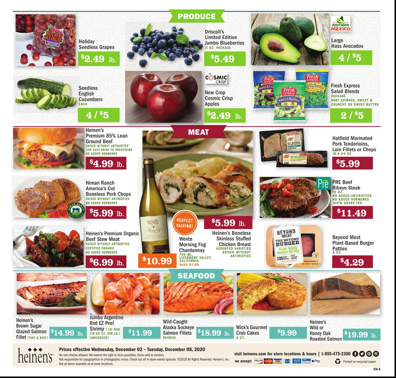 Heinen s Grocery Store Weekly Ad Circular Dec 2 Dec 8 