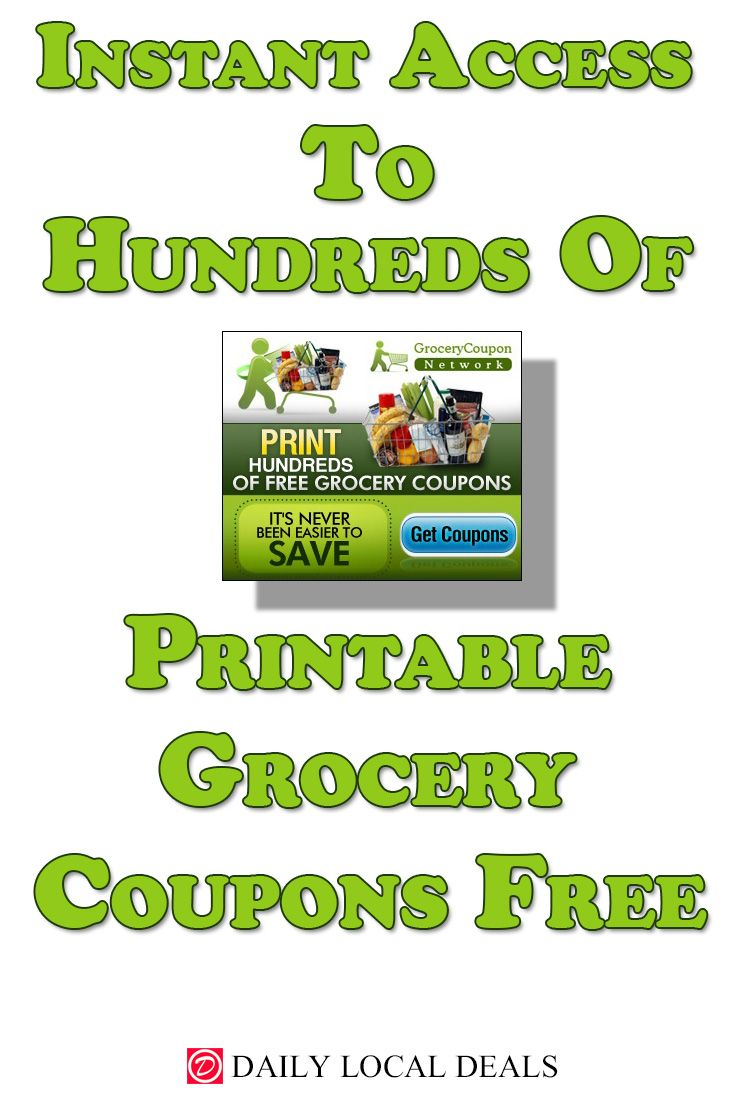 Instant Access To Hundreds Of Printable Grocery Coupons 