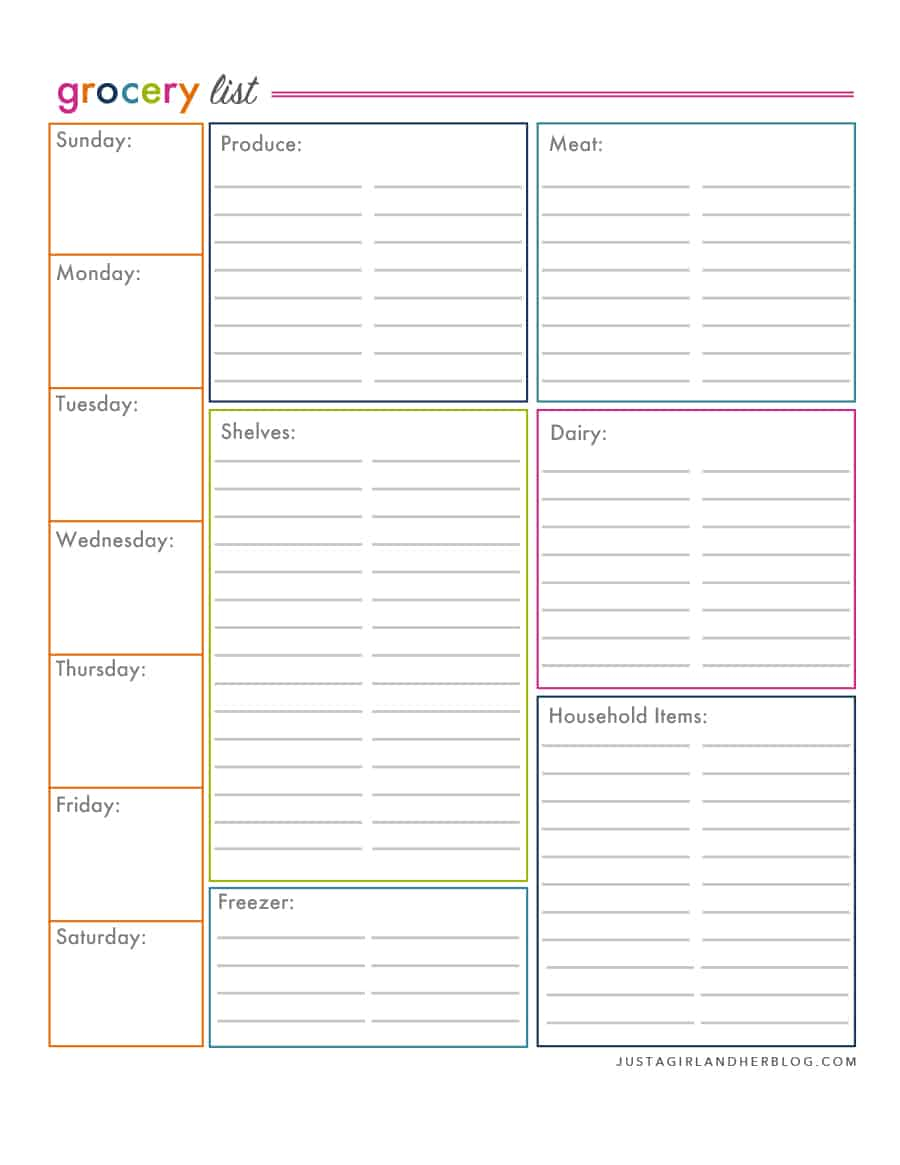 List Maker Printable Template Business PSD Excel Word PDF
