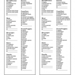 Low Cholesterol Grocery List Template Printable Pdf Download
