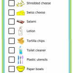 Make Your Own Grocery List With Pictures Mobile Or