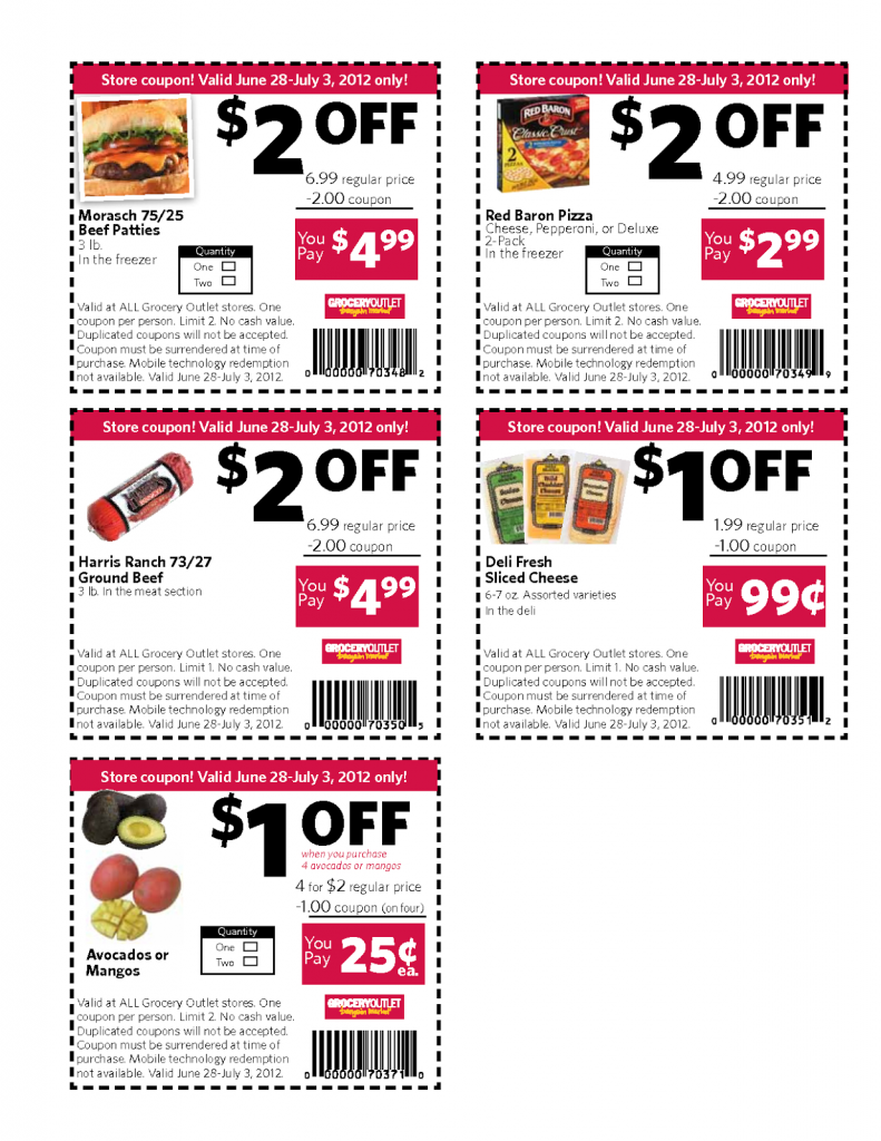 Manufacturer Coupons Free Printable Groceries Free Printable