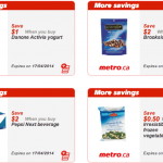 Metro Ontario Canada Printable Grocery Coupons April 11