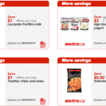 Metro Ontario Canada Printable Grocery Coupons April 18