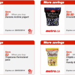 Metro Ontario Canada Printable Grocery Coupons March 14