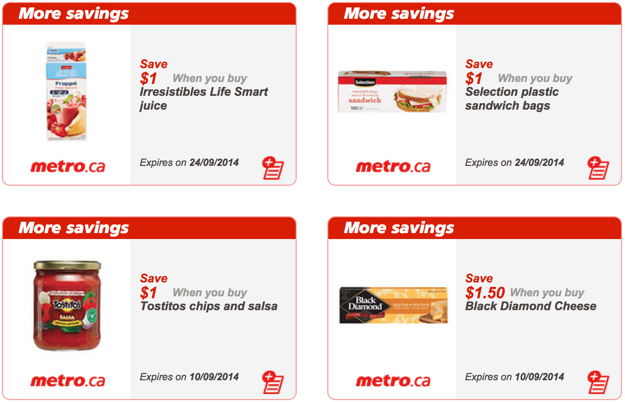 Metro Quebec Printable Grocery Coupons Canadian Freebies 