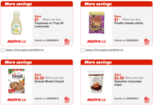 New Metro Quebec Printable Grocery Coupons Canadian 