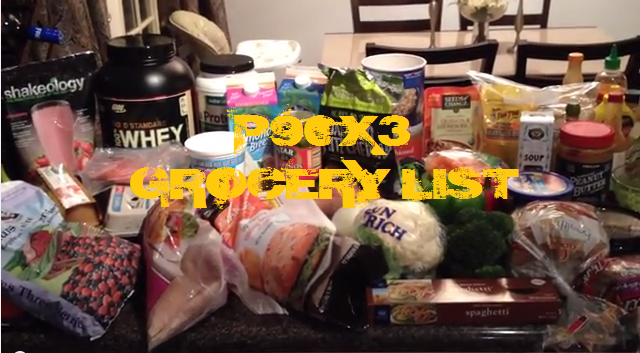 P90X3 Grocery List Download It Print It Shop Eat 