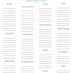 Pin By Megan Langston On Other Temp Grocery List