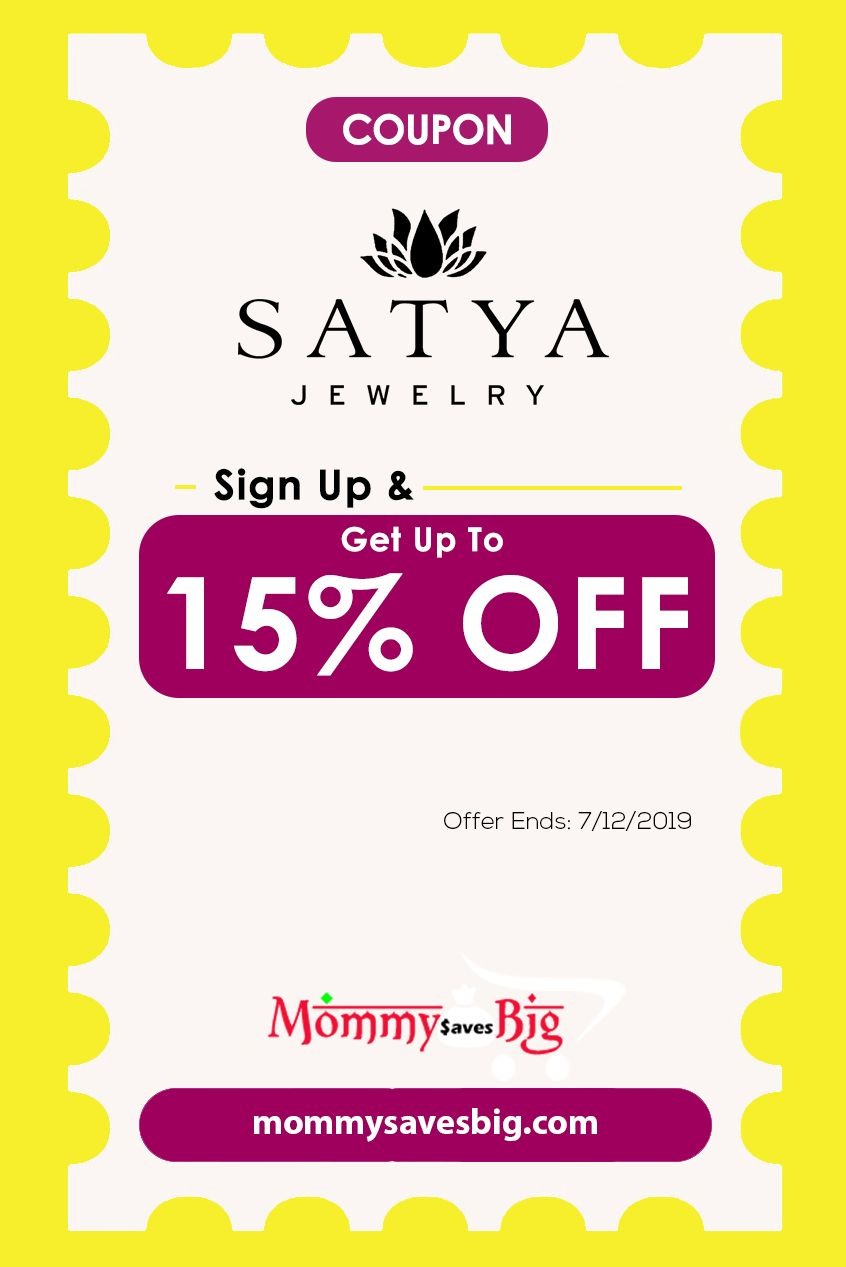Satya Jewelry Sign Up And Get Up To 15 OFF Money Saving 