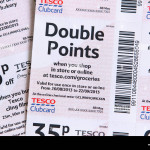 Tesco Supermarket Clubcard Vouchers Offering Double Points