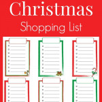 This Free Printable Christmas Shopping Is An Easy And