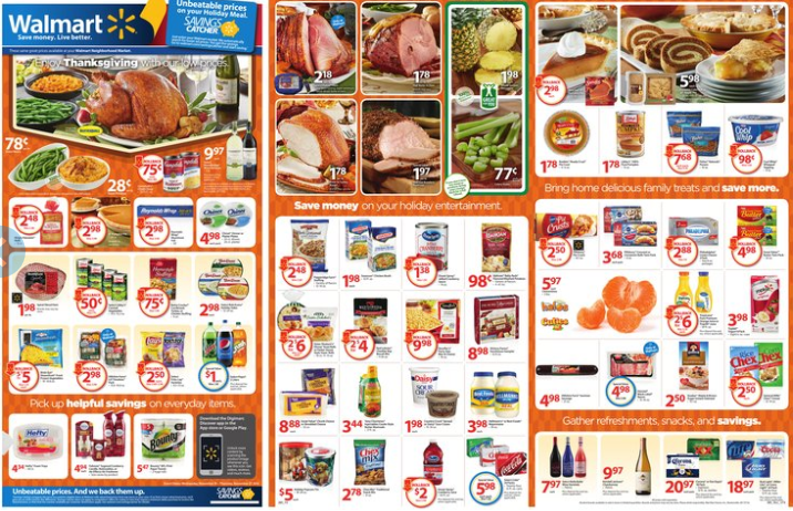 Walmart Thanksgiving Ads And Top 10 Deals
