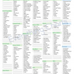 6 Grocery List Templates Formats Examples In Word Excel