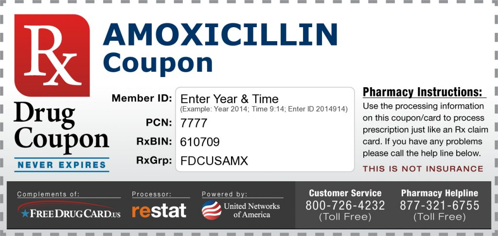 Amoxicillin Coupon Free No Registration Required Www 
