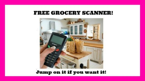 Free Grocery Scanner LAST CHANCE THIS MONTH 