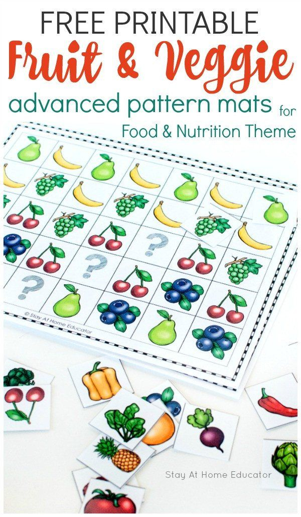 Kindergarten Nutrition Worksheets 6 Preschool Math 