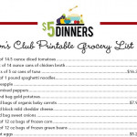 20 Meals From Sam s Club For 150 Meal Plan 2 With