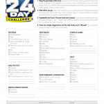 Advocare 24 Day Challenge Grocery List Www fdchampions