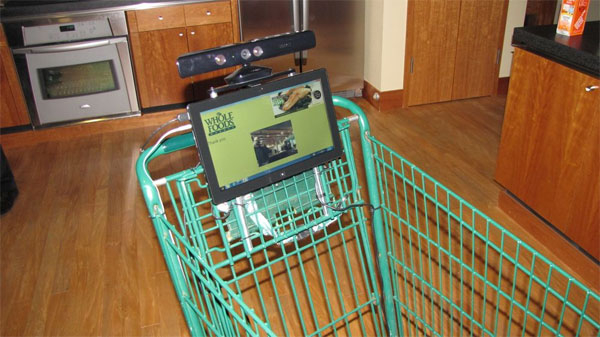Automated Shopping Cart Most Awesome Kinect Project Yet 