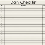 Checklist Templates Free Printable Checklists For Word