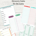 Free Printable Grocery List Templates To do Lists And