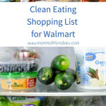 Healthy Walmart Shopping List For Organic And Clean Eating