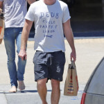 Liam Hemsworth Ditches His Shoes As He Goes Grocery