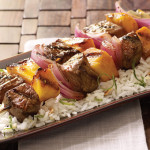 Mahatma Asian Flavored Beef Kabobs With Coconut Ginger
