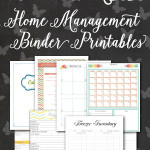 More Than 200 FREE Home Management Binder Printables