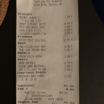 My Grocery Store Breaks Up Items By Type On The Receipt