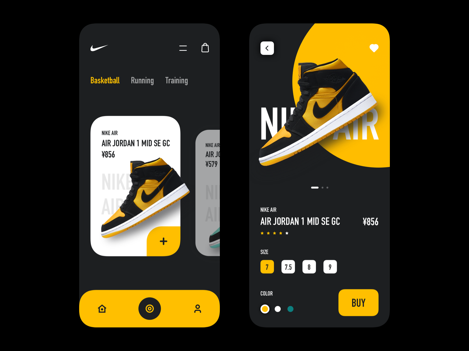 Nike App Shop By Sealwang On Dribbble