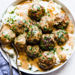 Swedish Meatballs With Cream Gravy Recipe By The Modern