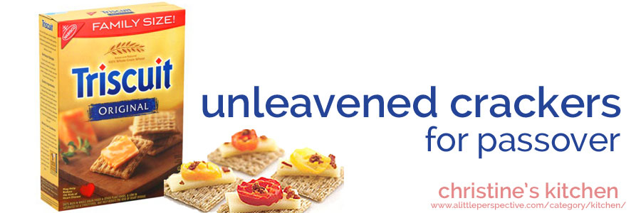 Unleavened Crackers For Passover