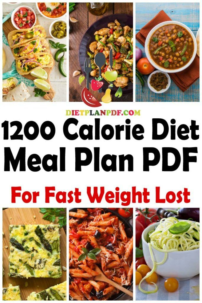 1200 Calorie Diet Meal Plan PDF 1200 Calorie Diet Meal 