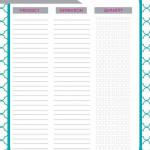 8 Free Pantry Inventory List Templates Word Templates
