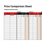 8 Free Price List Design Templates Word Excel PDF Formats