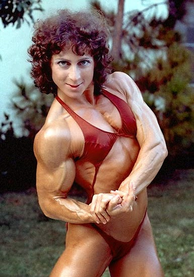 80 s Female Muscle Pillow
