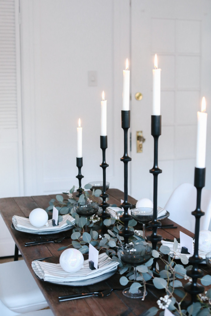 9 Fresh Modern Christmas Table Setting Ideas