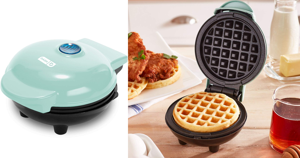 Cute Mini Waffle Maker HIGHLY Rated 