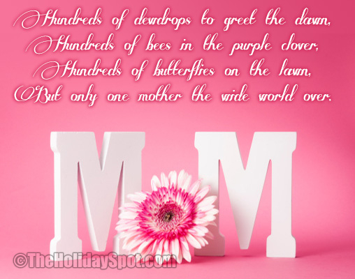 Enter Our Mothers Day Poems Giveaway For A Chance To Win A 