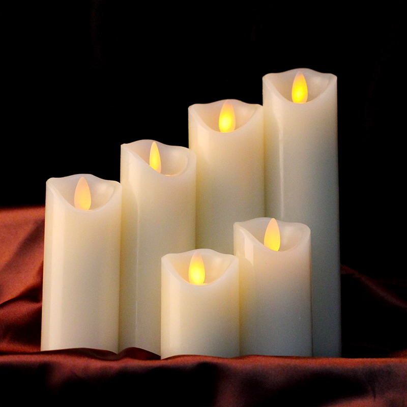 Flameless Led Wax Candle Light christmas Candle Supplies 