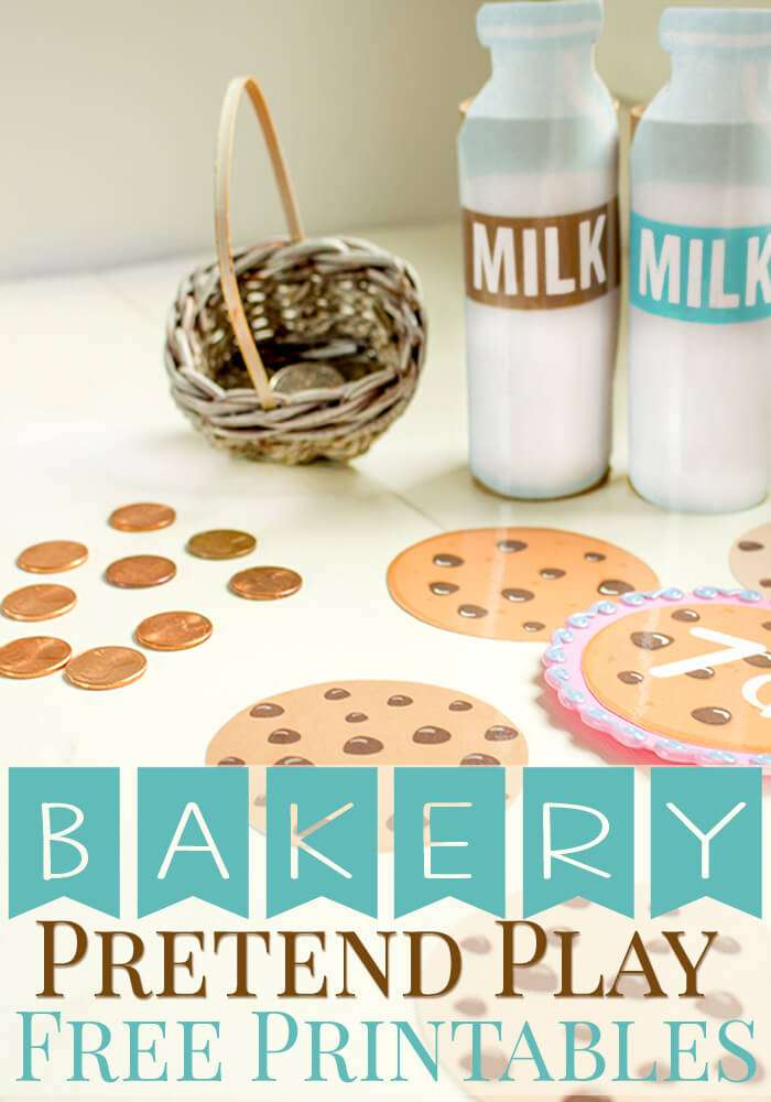 FREE Bakery Pretend Play And Learn Printables Free 